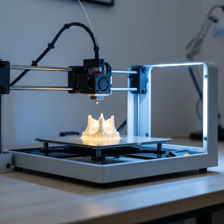 Bambu Lab A1 Mini, notre meilleure imprimante 3D, en pleine impression